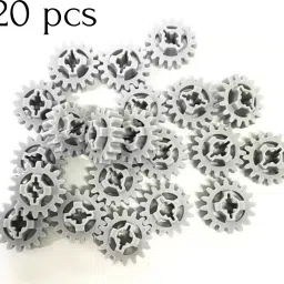 yellow tommy Technic Gear 16 Tooth 94925 Compatible with all Building Blocks, 20 Pcs image 4