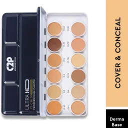 12 in1 Concealer Foundation and Contour Cream Base Palette For Oily Skin Concealer-12