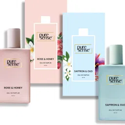 Saffron Oud + Rose Honey Perfume Gift Set Pack of (2x50ml) Long Lasting Eau de Parfum-100 ml-8