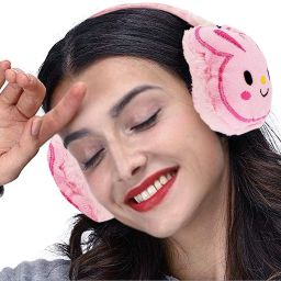 Girl's Kitty Style Winter Outdoor Wear Adjustable Size Ear Muffs/Warmer for Kids, Ideal Head Accessory during winters. Ear Muff-image-14