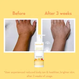 wishcare SPF50 Sunscreen Body Lotion - Broad Spectrum UVA & UVB Protection- No White Cast image 4