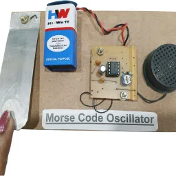 melody's Morse Code Oscillator Generator Physics Working Model Project Class 10 & 12 Kid image 2