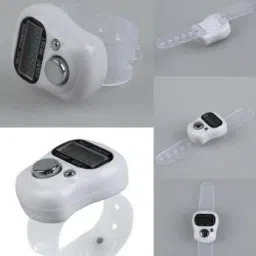 alpha creation 5 Digit LCD Display Digital Finger Counter Digital Tally Counter (White Pack of 1) Digital Tally Counter image 2