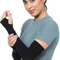 Cotton Arm Sleeve For Men & Women-image-34
