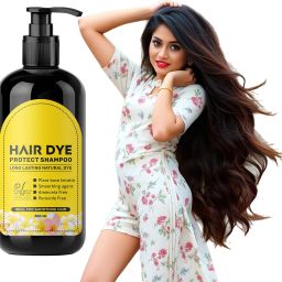 Nourishing Hair Dye Shampoo with Floral Scent – 300ml-image-63