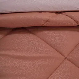 MASPAR Brown & Rust Geometric Printed Cotton 150 GSM Double Quilt image 4