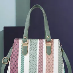 YOYOWING Geometric Printed Handheld Bag-1