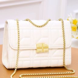 Diva Dale Structured Sling Bag with Quilted image 1