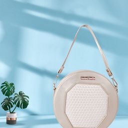 YOYOWING Textured Structured Sling Bag image 1