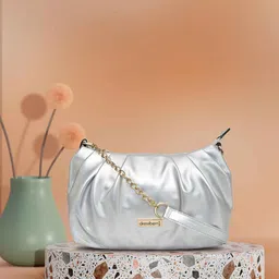DressBerry Structured Shoulder Bag with Quilted-image-13