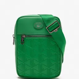 Lacoste Textured PU Bucket Sling Bag with Quilted-38