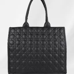 MINI WESST Textured Bucket Sling Bag with Quilted image 2