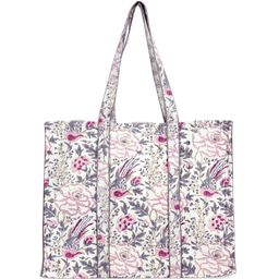 Block N Style Women Floral Printed Structured Cotton Shoulder Bag-20