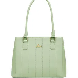 Lavie Women Solid Structured Leather Shoulder Bag-11