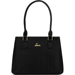 Lavie Women Solid Structured Leather Shoulder Bag-image-101