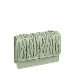 Metro Textured Structured Sling Bag With Quilted image 2