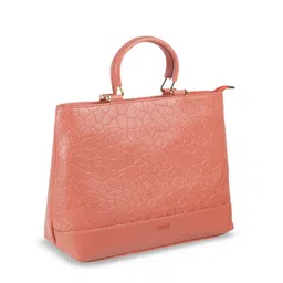 Mochi Textured Structured Satchel image 2