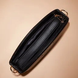 FARGO Textured Zip Detail PU Structured Handheld Bag image 4