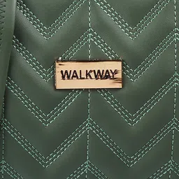 WALKWAY by Metro Green Structured Sling Bag with Quilted image 4