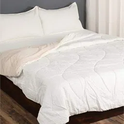 saral home White Solid 210 TC Cotton (Set of 6) Double Bed Bedding Sets-picture-3