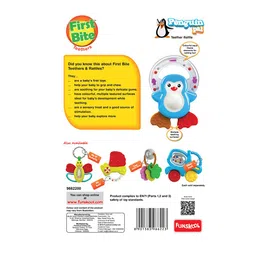 Giggles Penguin Pal Teether Rattle image 3