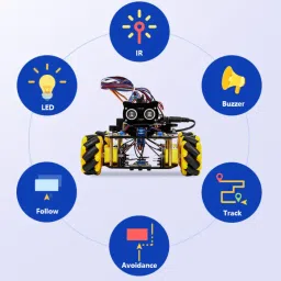 ACEBOTT ESP32 4WD Smart Robot Car Kit for Arduino image 3