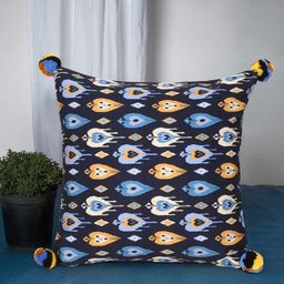 Mezposh Multicoloured Quirky Square Cushion Covers-3