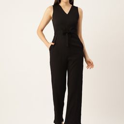 Sleek Italia V-Neck Basic Jumpsuit-picture-48