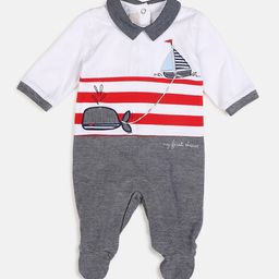 Chicco Infants Printed Cotton Sleepsuit-image-87