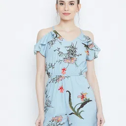 DODO & MOA Halter Neck Printed Jumpsuit-image-52