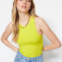 Trendyol Women Round-Neck Bodysuit-picture-40