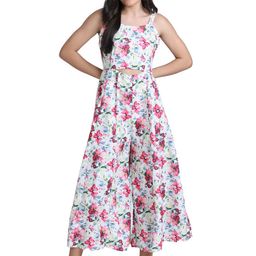 BAESD Floral Printed Cut Outs Basic Jumpsuit-image-55