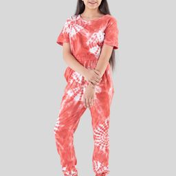 TWEENY MINI Girls Printed Basic Jumpsuit-image-26