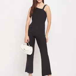Madame One-Shoulder Basic Jumpsuit-10