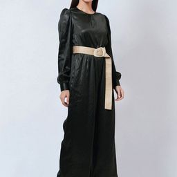 First Resort by Ramola Bachchan Round Neck Long Sleeves Basic Jumpsuit-image-40