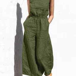 Stylecast X KPOP Boat Neck Sleeveless Cotton Basic Jumpsuit-image-11