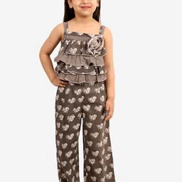 Twisha Girls Printed Basic Jumpsuit-image-50