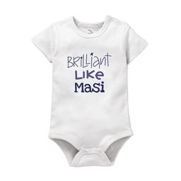 Zeezeezoo Infants Maasi Printed Pure Cotton Bodysuit-46