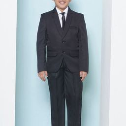Aj DEZInES Boys Single-Breasted Cotton Five-Piece Party Suit-picture-34