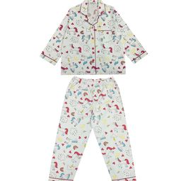 shopbloom Kids Conversational Printed Pure Cotton Night suit-picture-10
