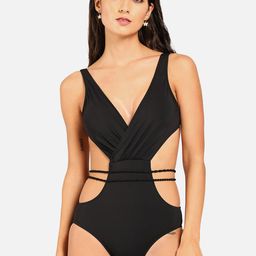 HAUTE SAUCE by  Campus Sutra Women Cut-Out Bodysuit-image-18