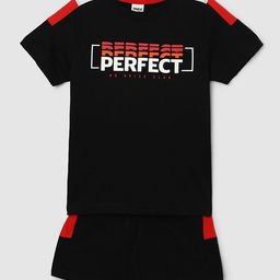 max Boys Typography Printed Pure Cotton Night Suit-image-81