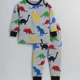 YK Boys Conversational Printed Night suit-image-88