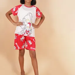 BAESD Unisex Kids Printed Night suit-29