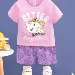 BAESD  Kids Printed Pure Cotton Night suit-image-64