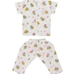 A Toddler Thing Kids Animal  Printed Organic Cotton Night suit-picture-33
