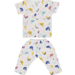 A Toddler Thing Kids Graphic Printed Organic Cotton Night suit-picture-25