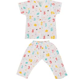 A Toddler Thing Kids Graphic Printed Organic Cotton Night suit-picture-21
