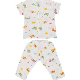 A Toddler Thing Kids Graphic Printed Organic Cotton Night suit-picture-47
