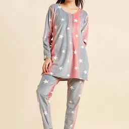 Sweet Dreams Women Conversational Printed Top & Trousers-28